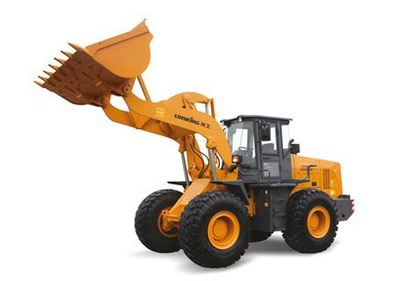 國三發(fā)動機配備4立方米鏟斗,這款國產(chǎn)標準50的裝載機有點東西