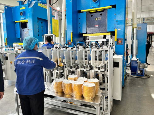 2024年一季度銅川市重點項目觀摩③ 年產2萬噸鋁箔餐盒生產線項目 延伸鋁精深加工產業鏈,產品節能環?？稍偕? class=